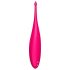 Satisfyer Twirling Fun - акумулаторен, водоустойчив клиторен вибратор (розов)
