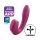 Satisfyer Sunray - презареждащ се, вълнуващ 2в1 вибратор (червен)