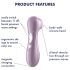 Satisfyer Pro 2 Gen2 - презареждащ се клиторен стимулатор (лилав)