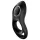 Satisfyer Legendary Duo - вибриращ пенис пръстен с акумулатор - черен