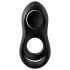 Satisfyer Legendary Duo - вибриращ пенис пръстен с акумулатор - черен