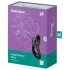 Satisfyer Legendary Duo - вибриращ пенис пръстен с акумулатор - черен