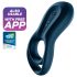 Satisfyer Epic Duo - интелигентен вибриращ пенис пръстен (черен)