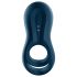 Satisfyer Epic Duo - интелигентен вибриращ пенис пръстен (черен)