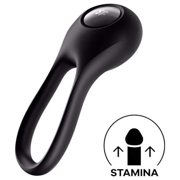 Satisfyer Majestic Duo – акумулаторен, водоустойчив пенис ринг (черен)