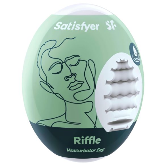 Satisfyer Egg Riffle - яйце мастурбатор за мъже - 1 бр.