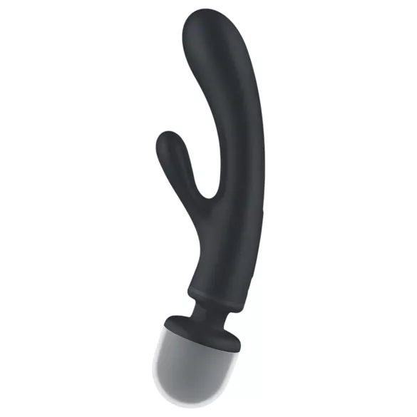 Satisfyer Triple Lover - вибратор за G-точка и масаж - сребрист
