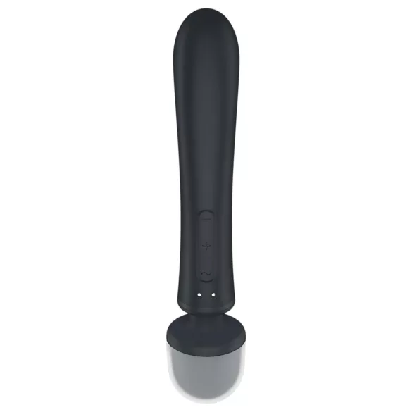 Satisfyer Triple Lover - вибратор за G-точка и масаж - сребрист