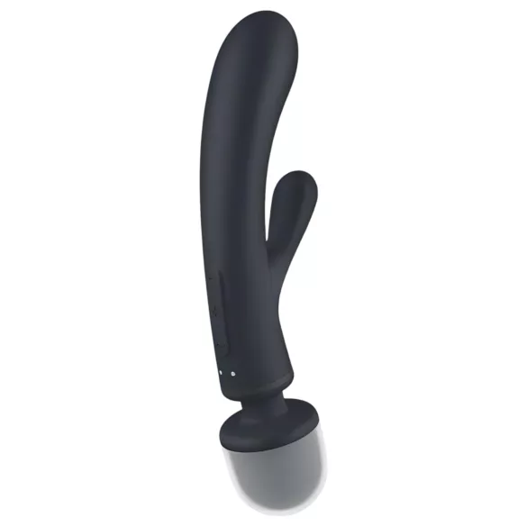 Satisfyer Triple Lover - вибратор за G-точка и масаж - сребрист