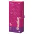 Satisfyer Triple Lover - вибратор за G-точка и масаж - розов