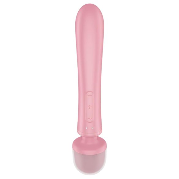 Satisfyer Triple Lover - вибратор за G-точка и масаж - розов