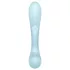 Satisfyer Triple Oh - вибратор с клитор стимулатор - акумулаторен - син