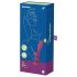 Satisfyer Tri Ball 1 - акумулаторен, многофункционален вибратор (червен)