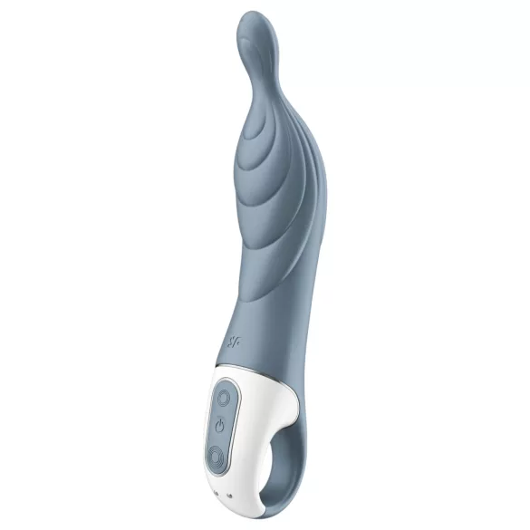 Satisfyer A-Mazing 2 - акумулаторен A-точков вибратор (сив)