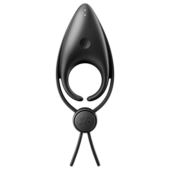 Satisfyer Sniper - вибриращ пенис ринг с акумулатор - черен