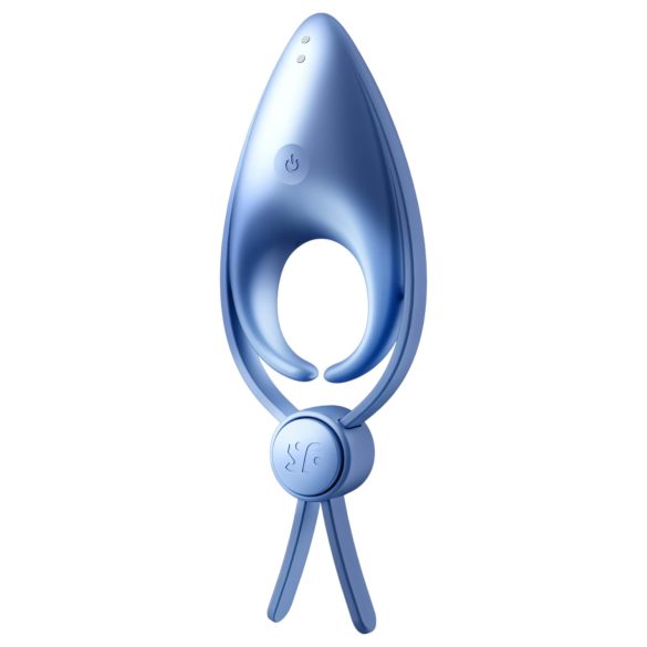 Satisfyer Sniper - акумулаторен вибриращ пръстен за пенис (син)