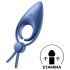 Satisfyer Sniper - акумулаторен вибриращ пръстен за пенис (син)