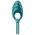Satisfyer Swordsman - акумулаторен, вибриращ пръстен за пенис (зелен)