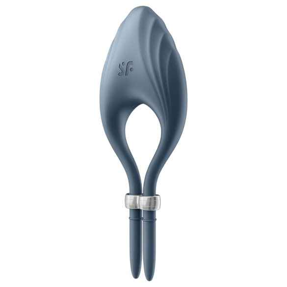 Satisfyer Duelist - акумулаторен вибрационен пенис пръстен (сив)