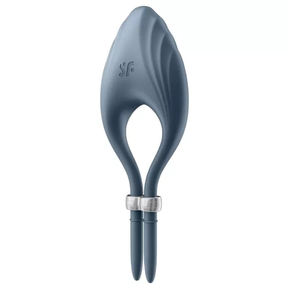 Satisfyer Duelist - вибриращ пенис ринг с акумулатор - сив