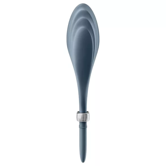 Satisfyer Duelist - вибриращ пенис ринг с акумулатор - сив