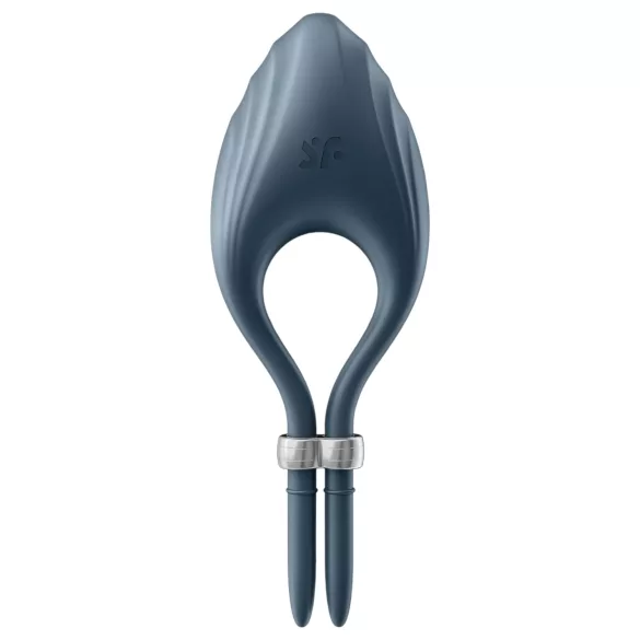 Satisfyer Duelist - вибриращ пенис ринг с акумулатор - сив