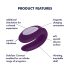 Комплект за двойки Satisfyer 2 - интелигентен сет вибратори (2 части)