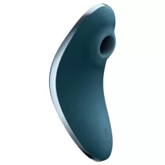   Satisfyer - вибратор за клитор с въздушни вълни - акумулаторен - син