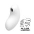 Satisfyer Vulva Lover 2 - Въздушен клиторен вибратор (бял)