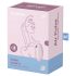 Satisfyer Vulva Lover 3 - Безшумен клиторен стимулатор (розов)