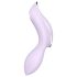 Satisfyer Curvy Trinity 2 - вълнуващ 2в1 вибратор (лилав)