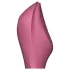 Satisfyer Curvy Trinity 3 - въздушен и вибриращ стимулатор 2в1 - червен
