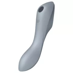   Satisfyer Curvy Trinity 3 - вибратор с въздушни вълни 2в1 - сив