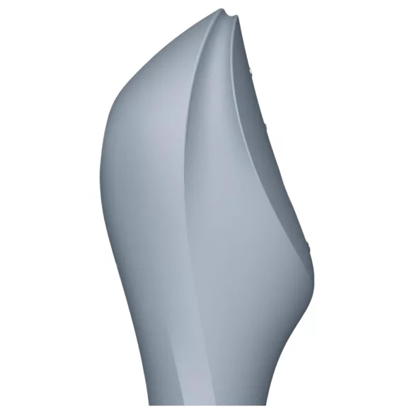 Satisfyer Curvy Trinity 3 - вибратор с въздушни вълни 2в1 - сив