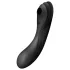 Satisfyer Curvy Trinity 4 - вибратор с въздушни вълни 2в1 - черен