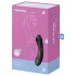 Satisfyer Curvy Trinity 4 - вибратор с въздушни вълни 2в1 - черен