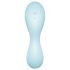 Satisfyer Curvy Trinity 5+ - интелигентен 2в1 вибратор (син)