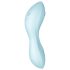 Satisfyer Curvy Trinity 5+ - интелигентен 2в1 вибратор (син)