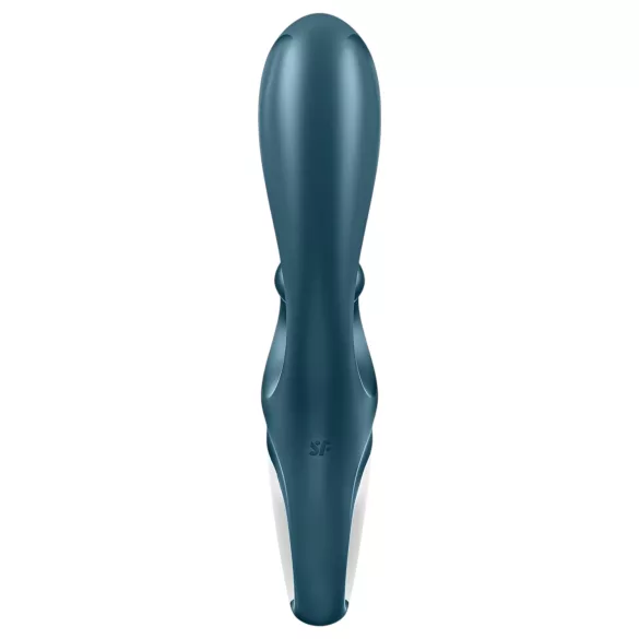Satisfyer Hug Me - вибратор с клиторен накрайник, управляван чрез приложение (син)