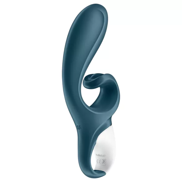 Satisfyer Hug Me - вибратор с клиторен накрайник, управляван чрез приложение (син)
