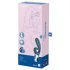 Satisfyer Hug Me - вибратор с клиторен накрайник, управляван чрез приложение (син)