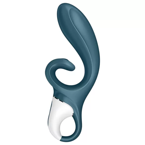 Satisfyer Hug Me - вибратор с клиторен накрайник, управляван чрез приложение (син)