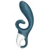 Satisfyer Hug Me - вибратор с клиторен накрайник, управляван чрез приложение (син)