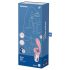Satisfyer Hug Me - умен клиторен вибратор с гъвкаво рамо (розов)