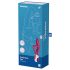 Satisfyer Embrace Me - акумулаторен вибратор с клиторна приставка (червен)