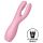 Satisfyer Threesome 3 - Акумулаторен вибратор за клитор (розов)