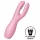 Satisfyer Threesome 3 - клиторен вибратор с акумулатор - розов