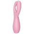Satisfyer Threesome 3 - Акумулаторен вибратор за клитор (розов)