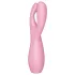 Satisfyer Threesome 3 - клиторен вибратор с акумулатор - розов