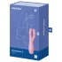 Satisfyer Threesome 3 - клиторен вибратор с акумулатор - розов